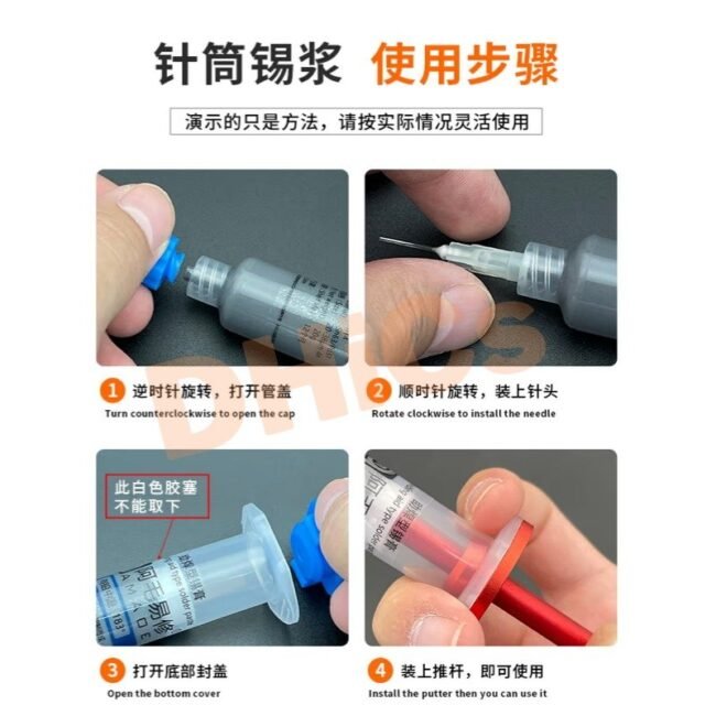 Solder Paste 138*C AMAOE M15 - Image 3