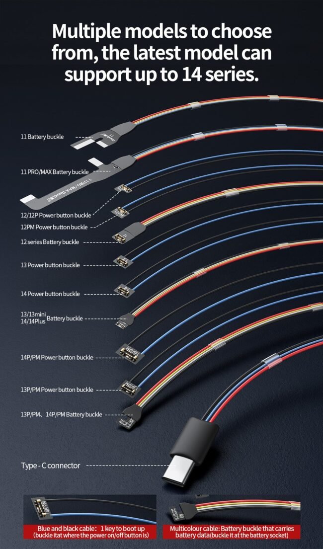 Qianli-iPower Pro Max Repair Test Cable 7th Gen - Image 4