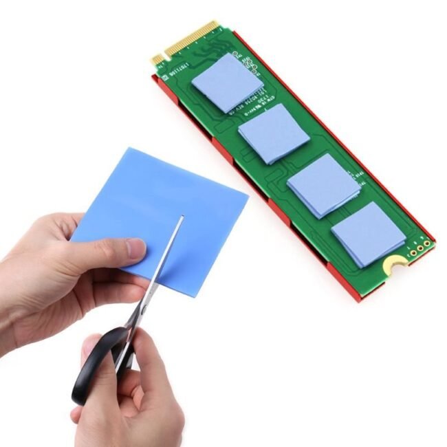 Thermal Cooling Heatsink Pad, Conductive Silicone Pad, GPU, CPU  Pre Cut 2.0 - Image 4
