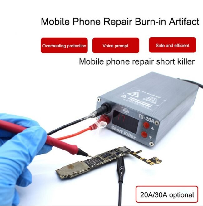 OSS TEAM TS-30A (30 Amperes) Short Killer PCB Short Circuit Fault Detector Box - Image 4