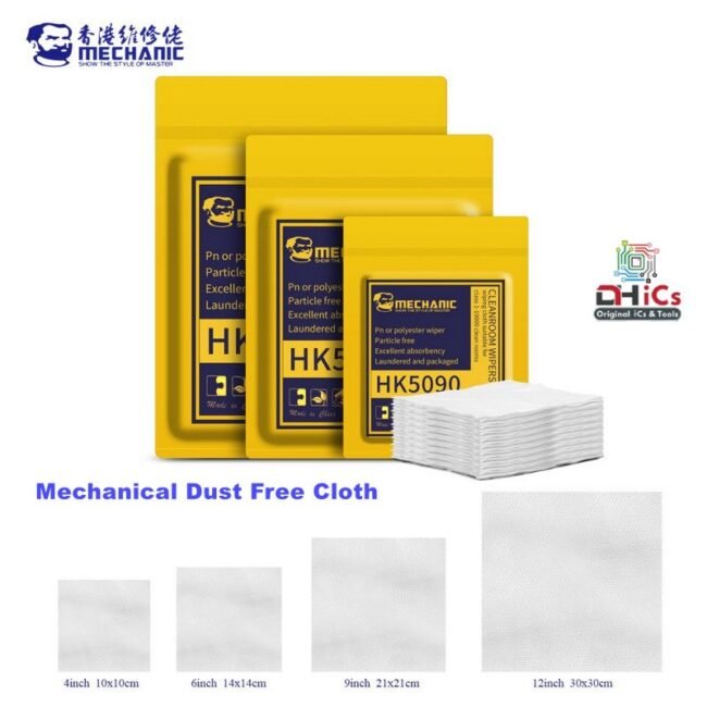 MECHANIC Touch Screen Cleanroom Wipes  100 pcs / Pack