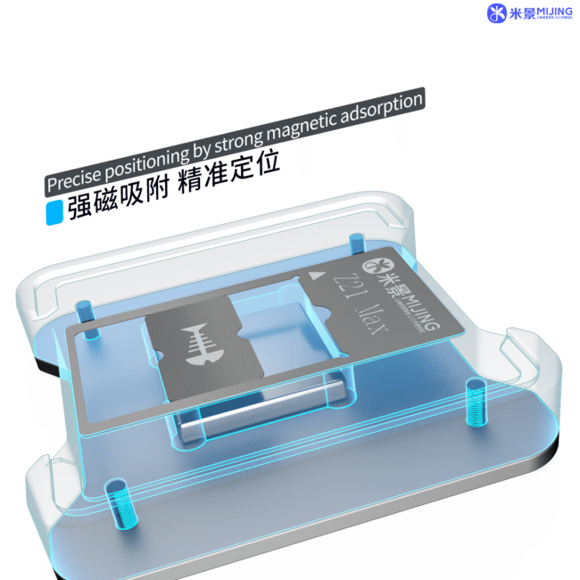 Mijing Z21 Max BGA Stencil Platform Set for Android / Hisilicon / Qualcomm Snapdragon IC Chip Planting Tin Template Fixture - Image 3