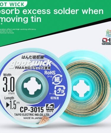 Soldering Wick 3.0mm Original Goot Japan