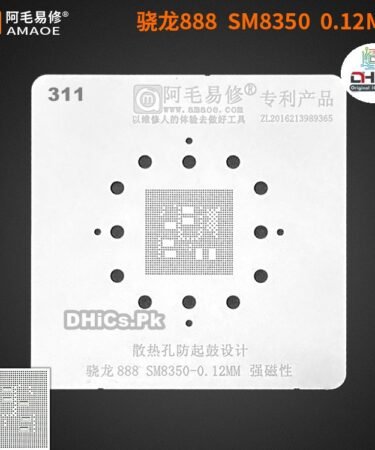 SM8350 Qualcomm CPU Single Stencil