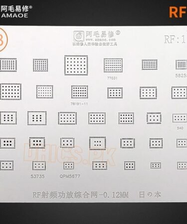 AMAOE Stencil RF1 For RF Radio Frequency Power Amplifier Integrated Network