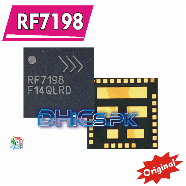 RF7198 100% Original Power iC For NOKIA 230,  NOKIA 105(RM_1133),  NOKIA 150,  NOKIA TA-1010,  SAMSUNG G130E,  NOKIA 216,  NOKIA TA-1030,  NOKIA TA-1017,  NOKIA TA-1034