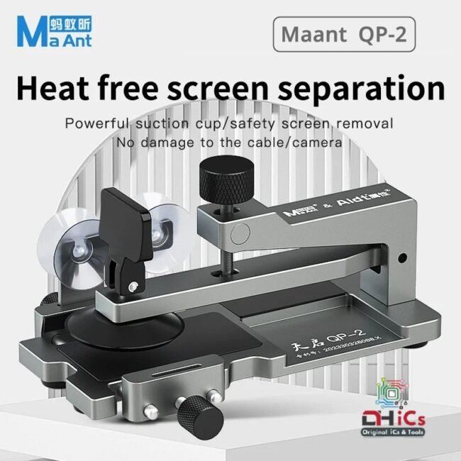Heat-Free Phone Screen Removal Fixture MaAnt QP-2