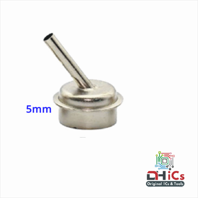 5mm Curved Angle Welding Nozzle For Quick 861DW