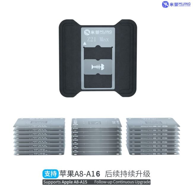 Mijing Z21 Max BGA Stencil Platform Set for Android / Hisilicon / Qualcomm Snapdragon IC Chip Planting Tin Template Fixture - Image 4
