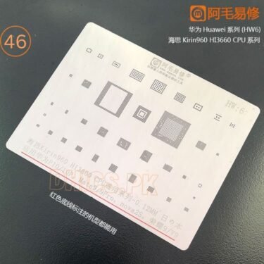 AMAOE Stencil HW6 For Huawei P10/P10P/Honor9/V9 Kirin960 HL3660