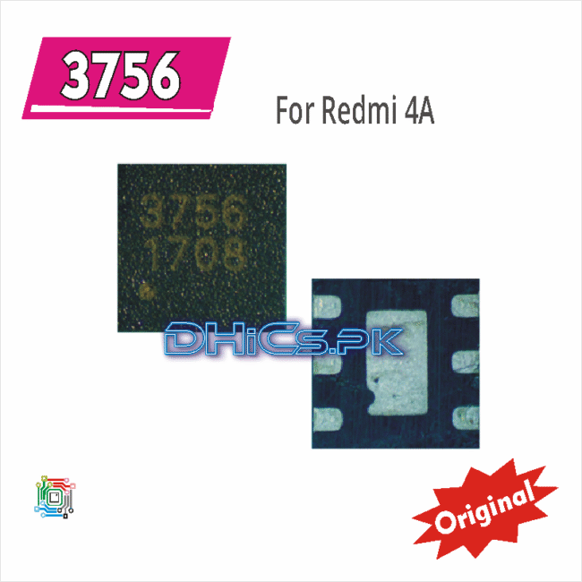 3756 100% Original light iC for Redmi 4A