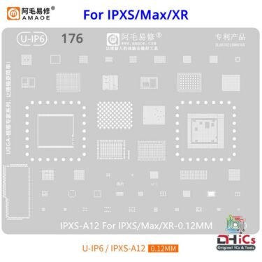U-IP6 Stencil For IPXS, XS Max, XR