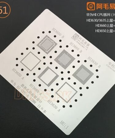 AMAOE Stencil HU1 For  HI3650, HI3660, HI3630