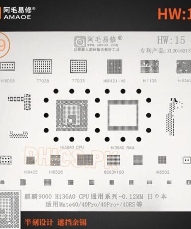 AMAOE Stencil HW15 For Mate40/Pro Series Kirin 9000 Hi36A0