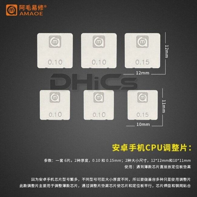 Mbga B8 Qualcomm MTK CPU Magnetic Reballing Fixture - Image 7