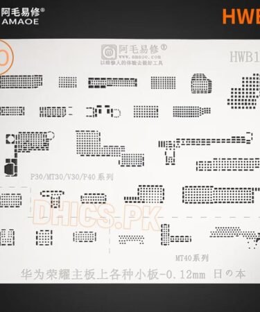 AMAOE Stencil HWB1 For Small Board Network [Includes P40 Floor?
