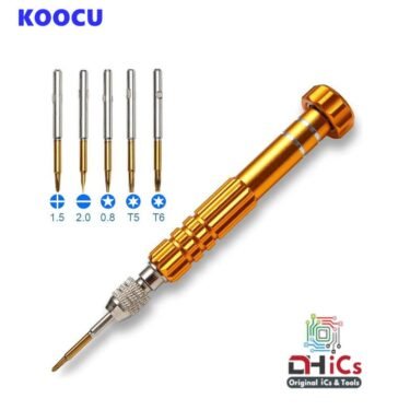 KOOCU 5 in 1 Magnetic Screwdriver For All iPhone, Android & China Models