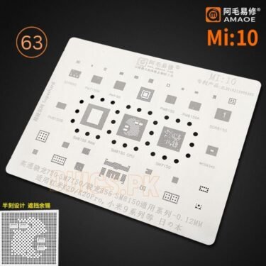 AMAOE Stencil MI10 For SM7150, SM8150 Qualcomm CPU