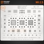 AMAOE Stencil MI13 For Qualcomm MTK CPU SM7225, MT6769V, SM6115