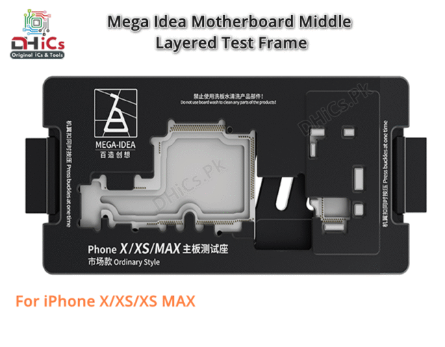 Mega-idea Motherboard Test Fixture Holder (3 in 1) For iPhone X/XS/XS MAX Middle Frame Logic Board Test
