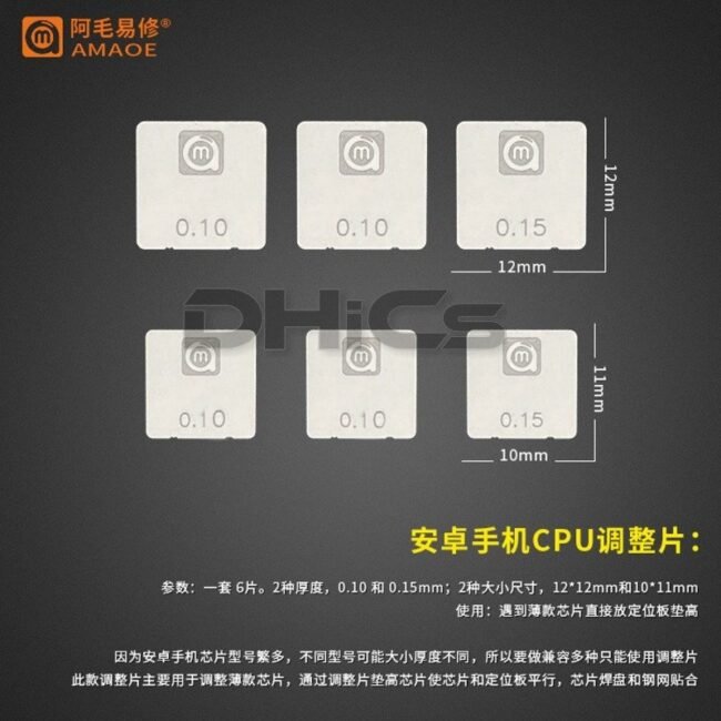 Mbga B7 MTK CPU Magnetic Reballing Fixture - Image 8