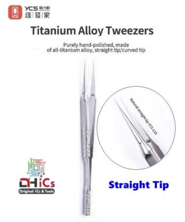 YCS-11A Titanium Alloy Straight Tweezer