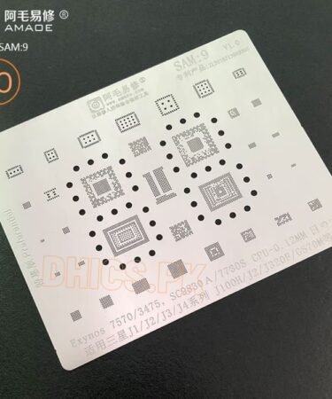AMAOE Stencil SAM9 For J1/J2/J3/J4/G570 Exynos 7570/3475. SC9830 A/7730S