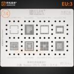 AMAOE Stencil EU3 For Exynos 7885, 9610, 9820, 990, 980 CPU RAM