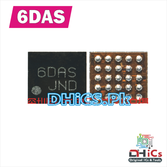 6DAS 6D 25pin Charging iC For Xiaomi 10 Pro, Find X3, Xiaomi 11, P40pro