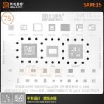 AMAOE Stencil SAM15 For Samsung S21 Series Exynos2100, SM8350