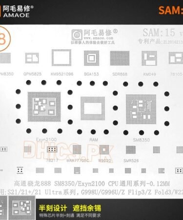AMAOE Stencil SAM15 For Samsung S21 Series Exyn2100/SM8350