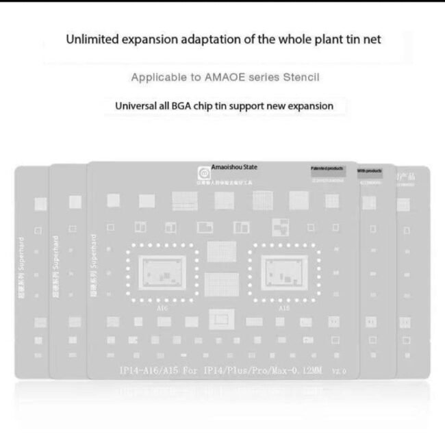 PD-A Universal Magnetic Fixture CPU & iC Cleaning Reballing AMAOE - Image 5