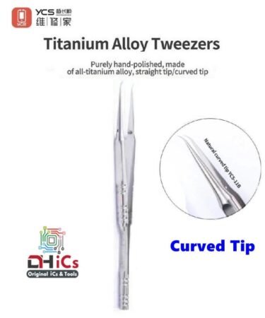 YCS-11B Titanium Alloy Curved Tweezer
