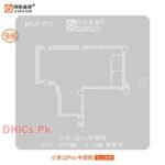 MI12P-012 Amaoe Stencil For Xiaomi 12 Pro