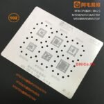 AMAOE MU2 Stencil For MTK CPU  MT6735V, 6753V, 6737V, 6582V, 6592V, 6755V, 6750V