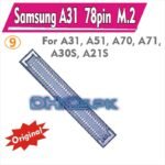 Samsung A31 Display Connector 78pin  M.2