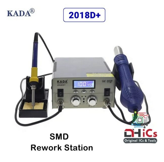 KADA 2018D+ SMD Rework Station ( Soldering Iron + Heat Gun )