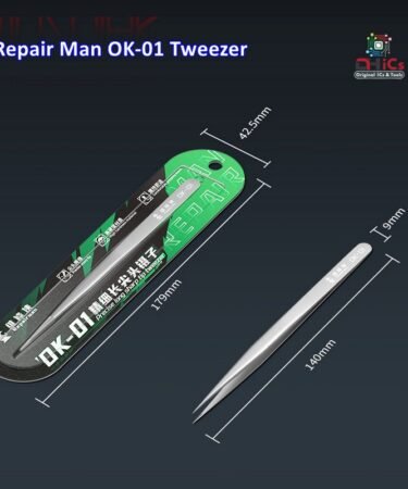 Tweezer Precise Long Sharp Tips Repair Man OK-01