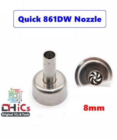 QUICK 861DW Hot Gun Round Nozzle 8mm