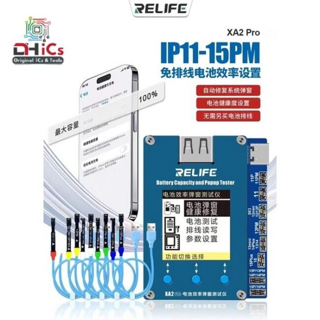 Battery Efficiency Popup Tester RELIFE XA2 Pro