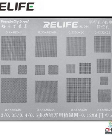 Universal BGA stencils/0.3/0.35/0.4/0.5/0.12MM RELIFE RL-044