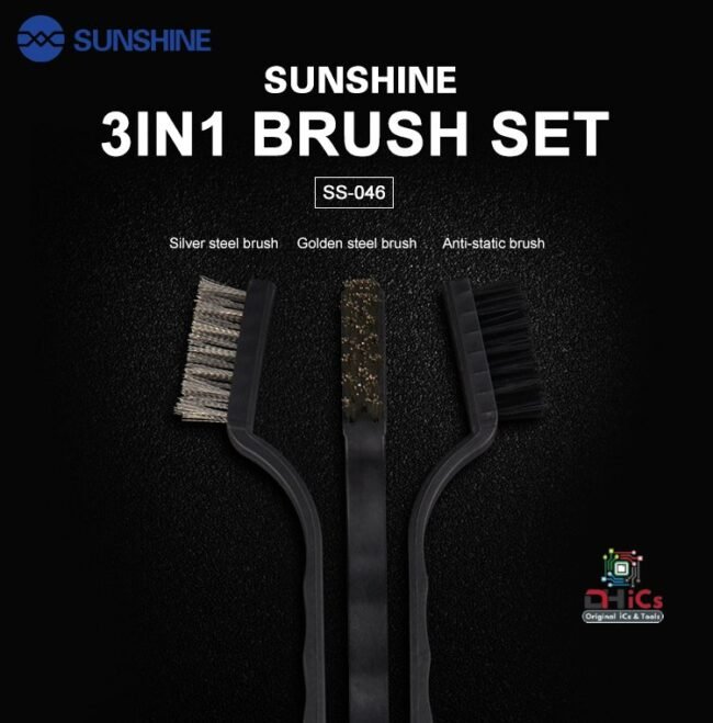 SUNSHINE SS-046 3 in 1 Brush Set - Image 2