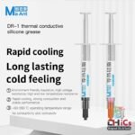 CPU Cooling Thermal Paste Black