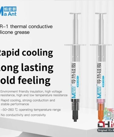 CPU Cooling Thermal Paste Black