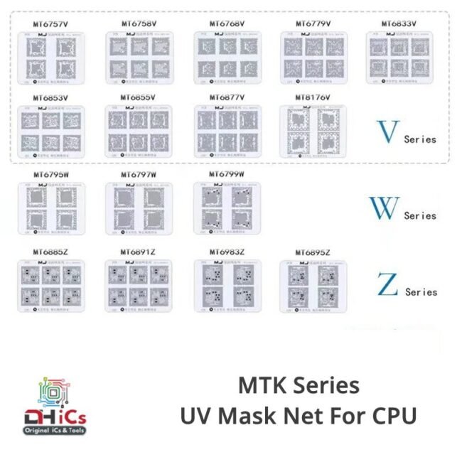 MTK Series CPU Green Oil Net UV Solder Mask Ink Kit  - Mijing