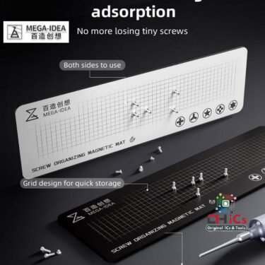 Double Side Screw Organizing Magnetic Mat Mega Idea