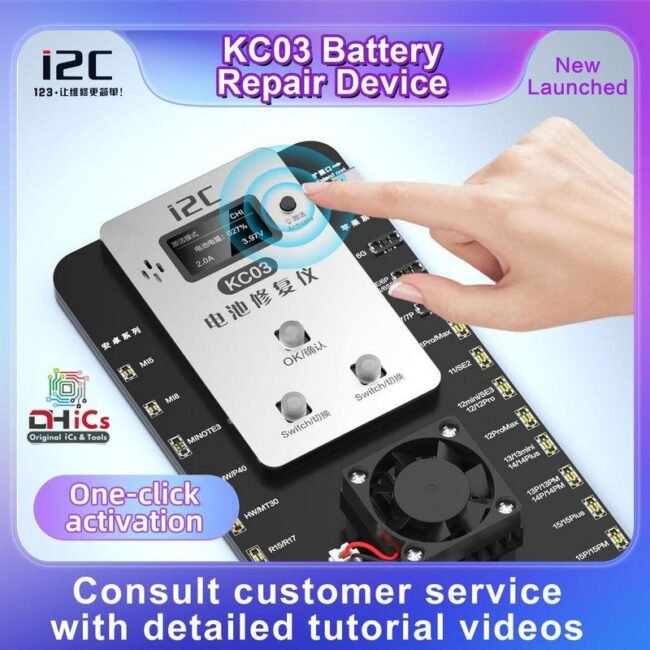 i2C KC03 Multi-function Battery Activation Detection Repair Device for iPhone 6-15PM / Android - Image 3