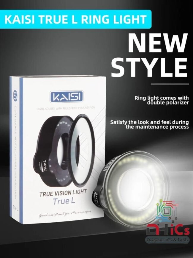 KAISI True L Polarized Ring light For Microscope ( 40 LEDs)