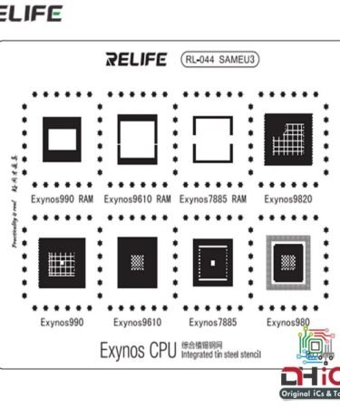 Relife SAM EU3 Exynos CPU Stencil For Exynos 9820, 9610, 990, 7885, 980 CPU