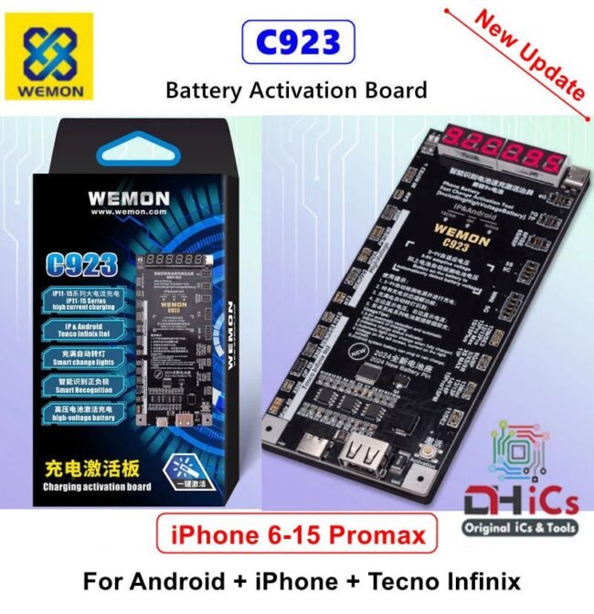 C923 WEMON Battery Activation Board For iPhone / Android / Tecno Infinix iTell